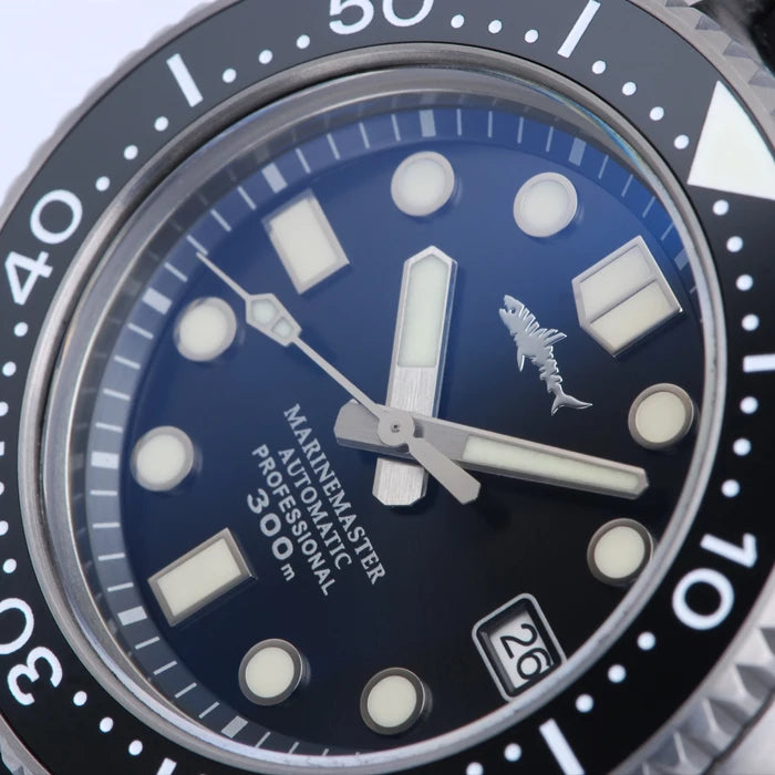 HEIMDALLR Titanium MM300 Diving Watch Sapphire Crystal 30Bar Warterproof C3 Luminous NH35 Automatic Mechanical 42mm Men Watch