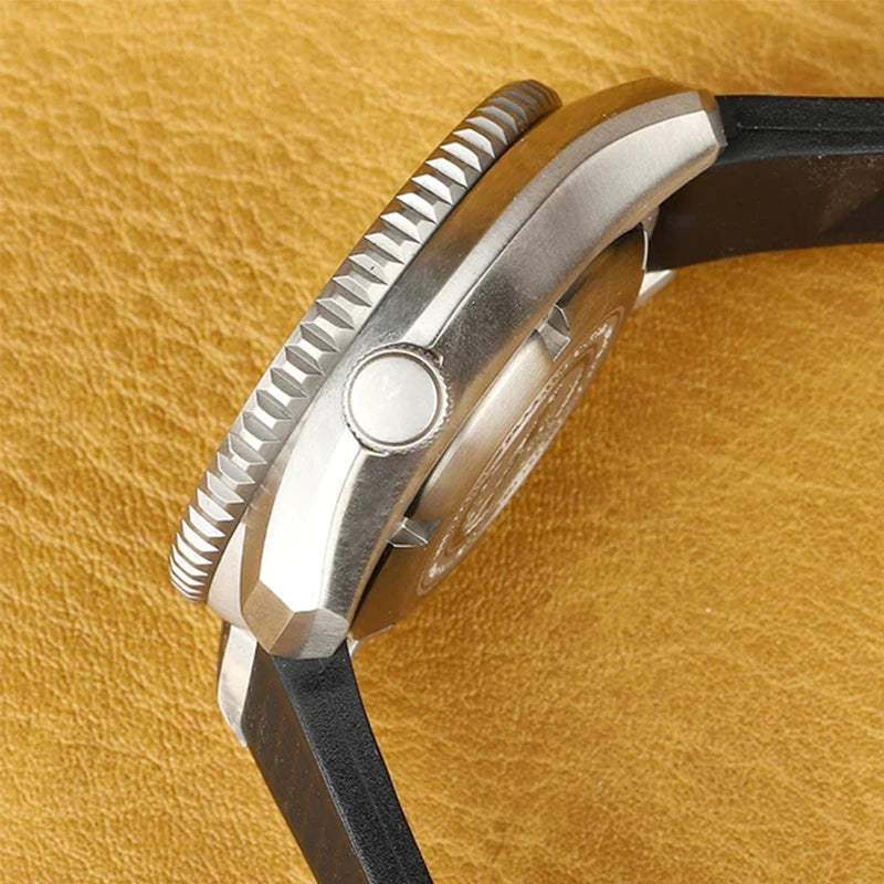 HEIMDALLR Titanium MM300 Diving Watch Sapphire Crystal 30Bar Warterproof C3 Luminous NH35 Automatic Mechanical 42mm Men Watch