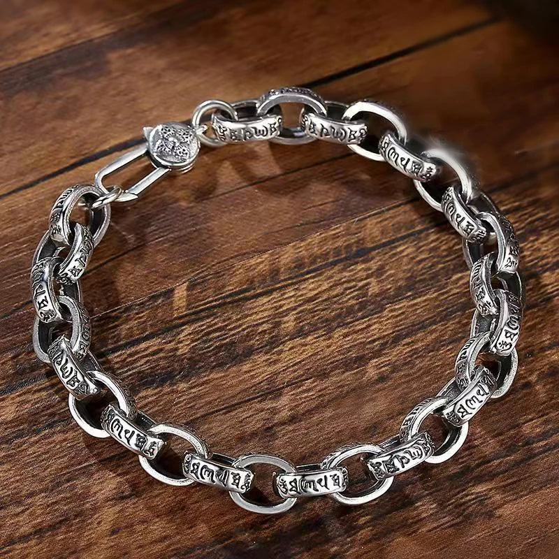 925 Sterling Silver 6MM Vintage Bracelet - 120 Variants Men's Women's