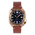 Heimdallr Bronze 45mm 6105 Watch CUSN8 Sapphire Crystal NH35 Automatic Mechanical Watch 20Bar Water Resistant C3 Super Luminous