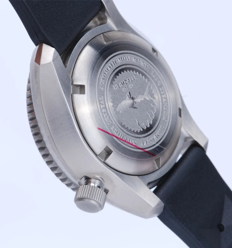 HEIMDALLR Titanium MM300 Diving Watch Sapphire Crystal 30Bar Warterproof C3 Luminous NH35 Automatic Mechanical 42mm Men Watch