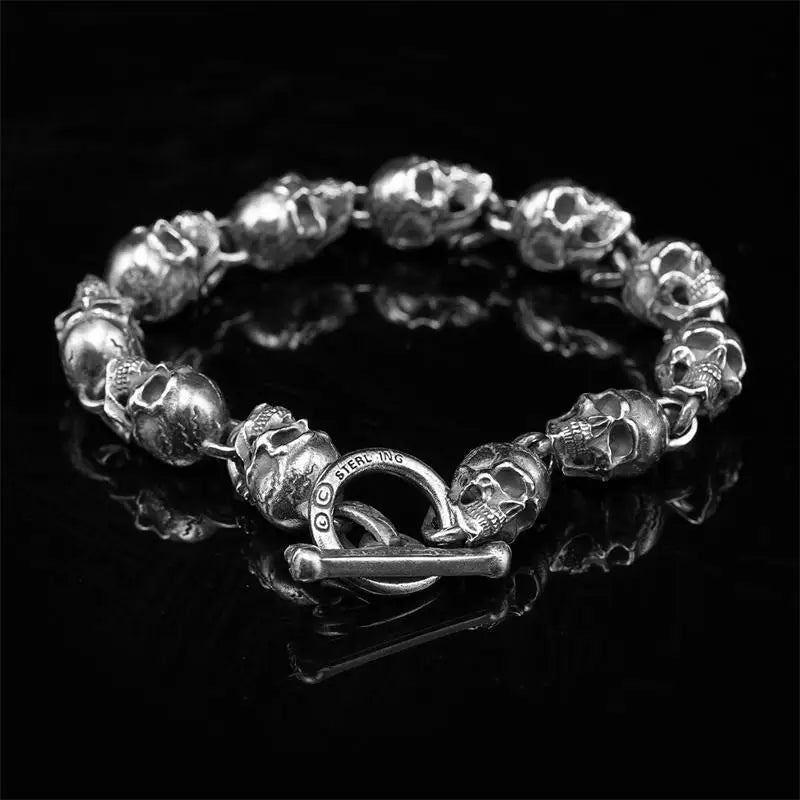 925 Sterling Silver 6MM Vintage Bracelet - 120 Variants Men's Women's