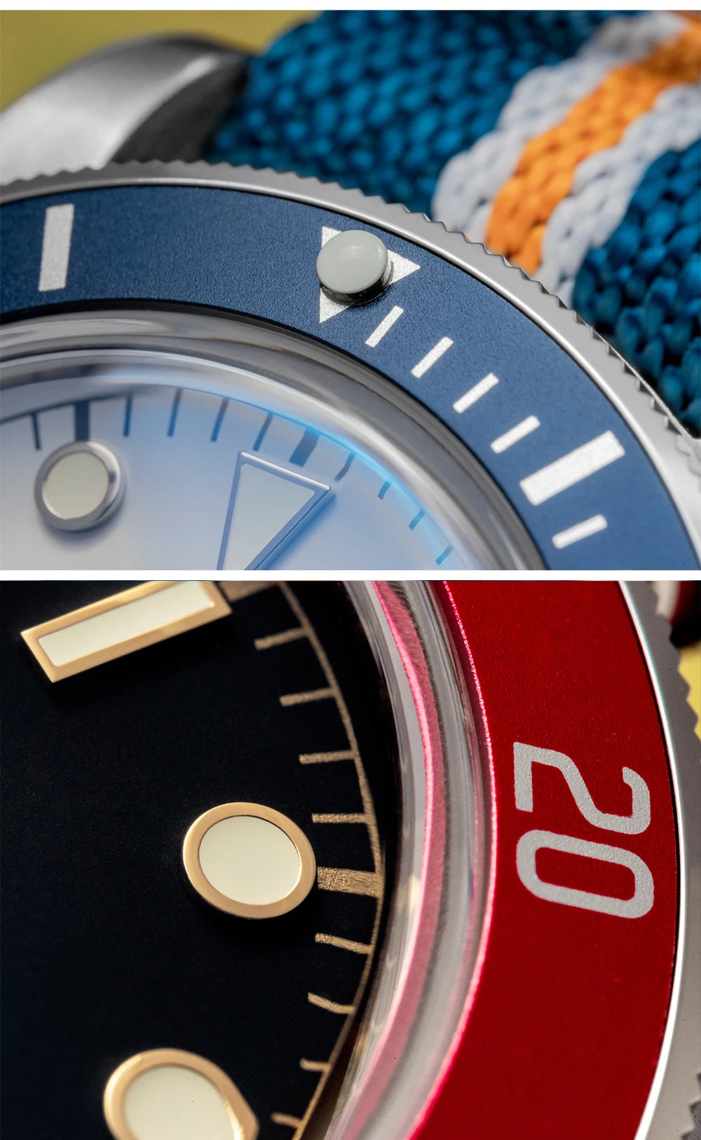 ADDIESDIVE 39mm Automatic Dive Watch - NH35 Movement 200M Sapphire BGW9 Lume