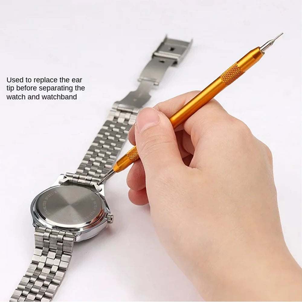 147-Piece Watch Repair Tool Kit - Complete Set for Battery, Strap, Maintenance