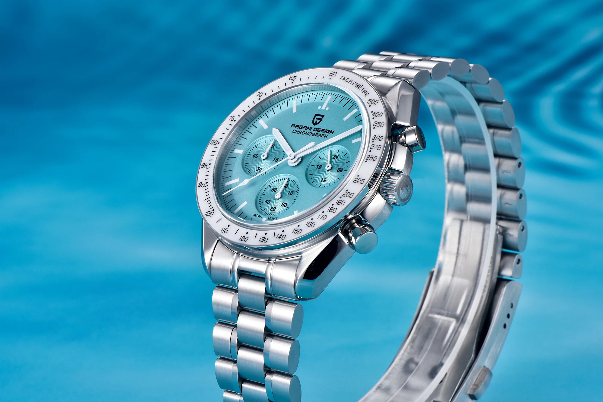 PAGANI DESIGN PD1701 Speedmaster Style Men's Quartz Chronograph VK63 AR Sapphire 18 Variants