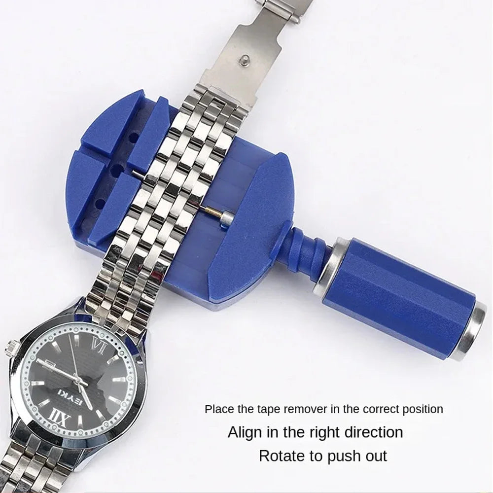 147-Piece Watch Repair Tool Kit - Complete Set for Battery, Strap, Maintenance