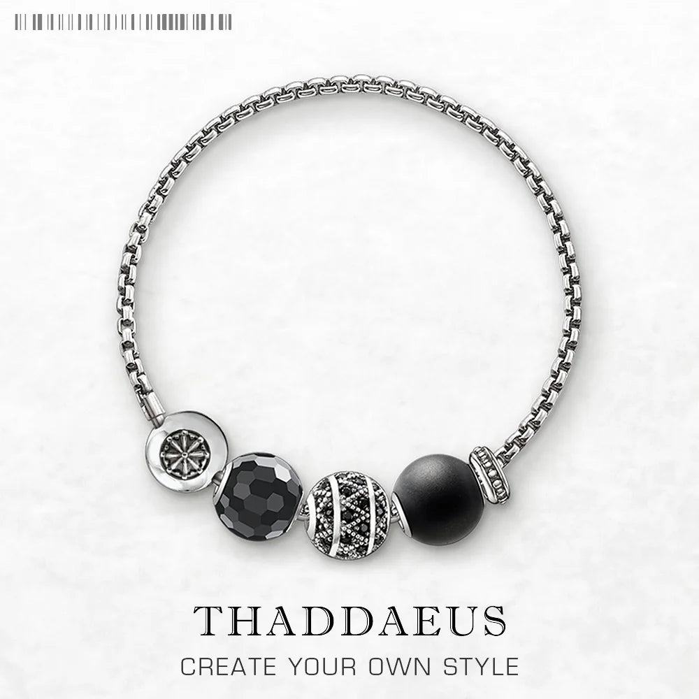 925 Sterling Silver Karma Bracelet - Symbolic Circle Jewelry