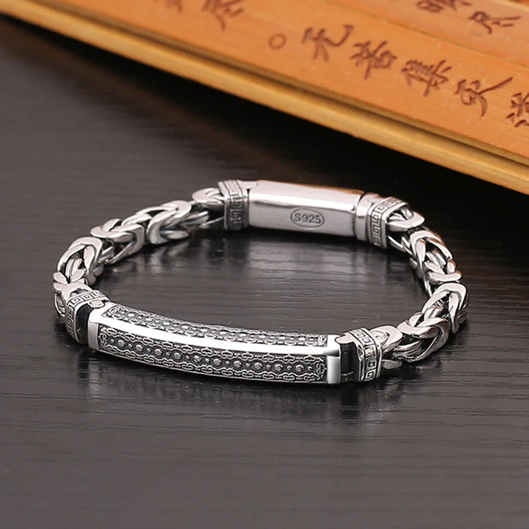 925 Sterling Silver 6MM Vintage Bracelet - 120 Variants Men's Women's