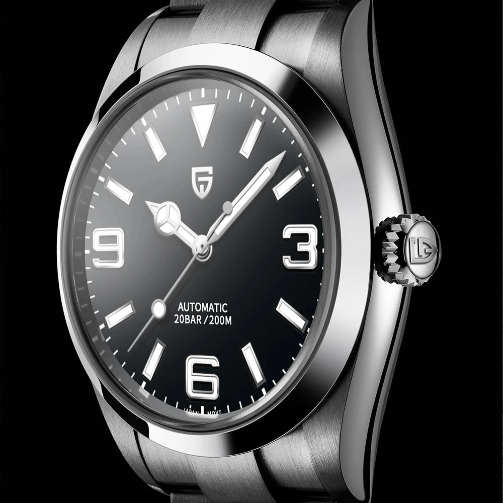 PAGANI 40MM Explorer, Air King Style Men Mechanical Wristwatch