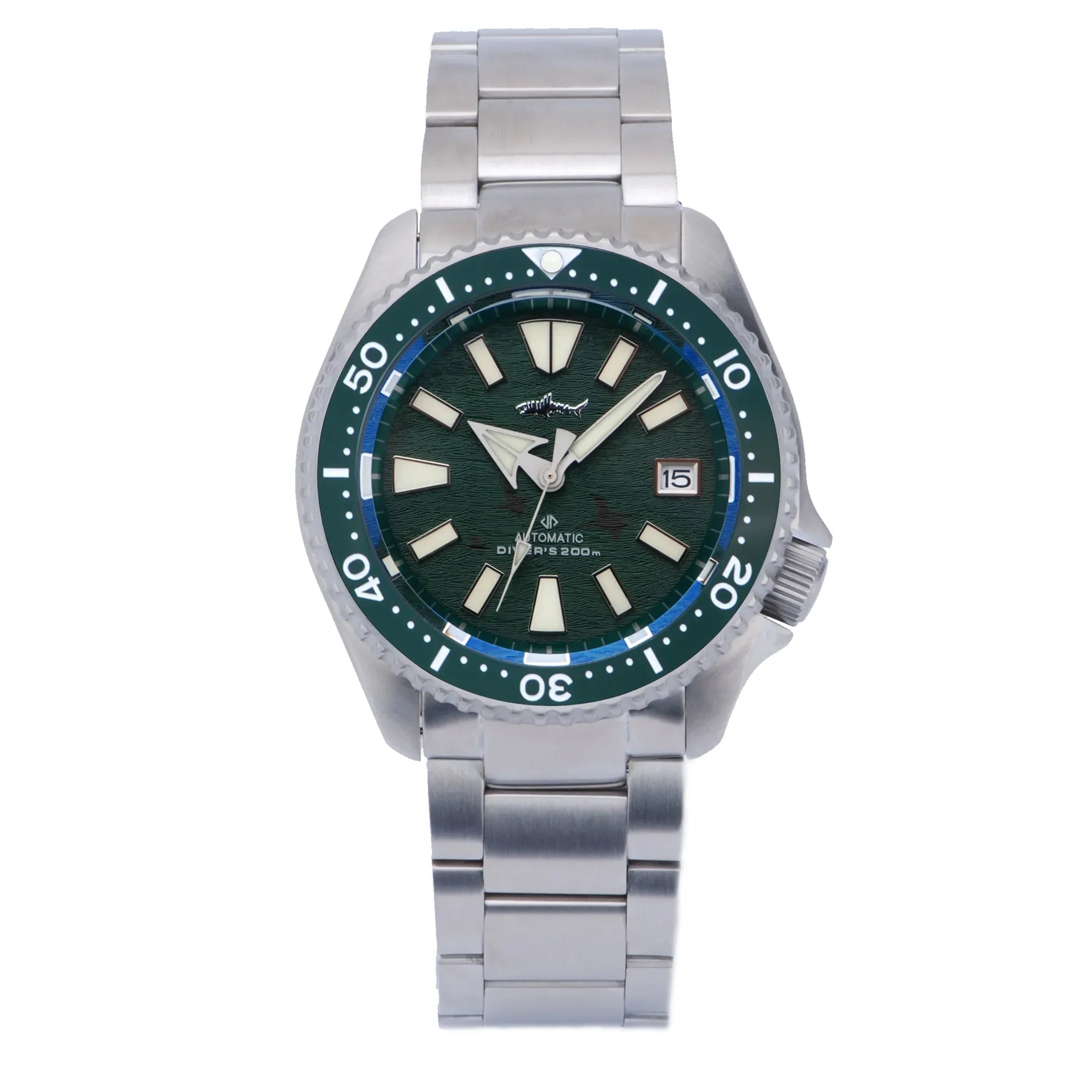 Heimdallr SKX Style Dive Watch Titanium NH35 Automatic Sapphire Crystal 20Bar Waterproof C3 Super Luminous Luxury Man Watch Reloj