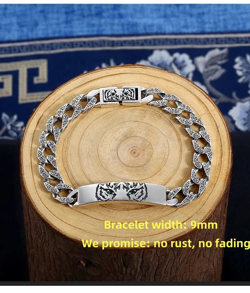 925 Sterling Silver 6MM Vintage Bracelet - 120 Variants Men's Women's