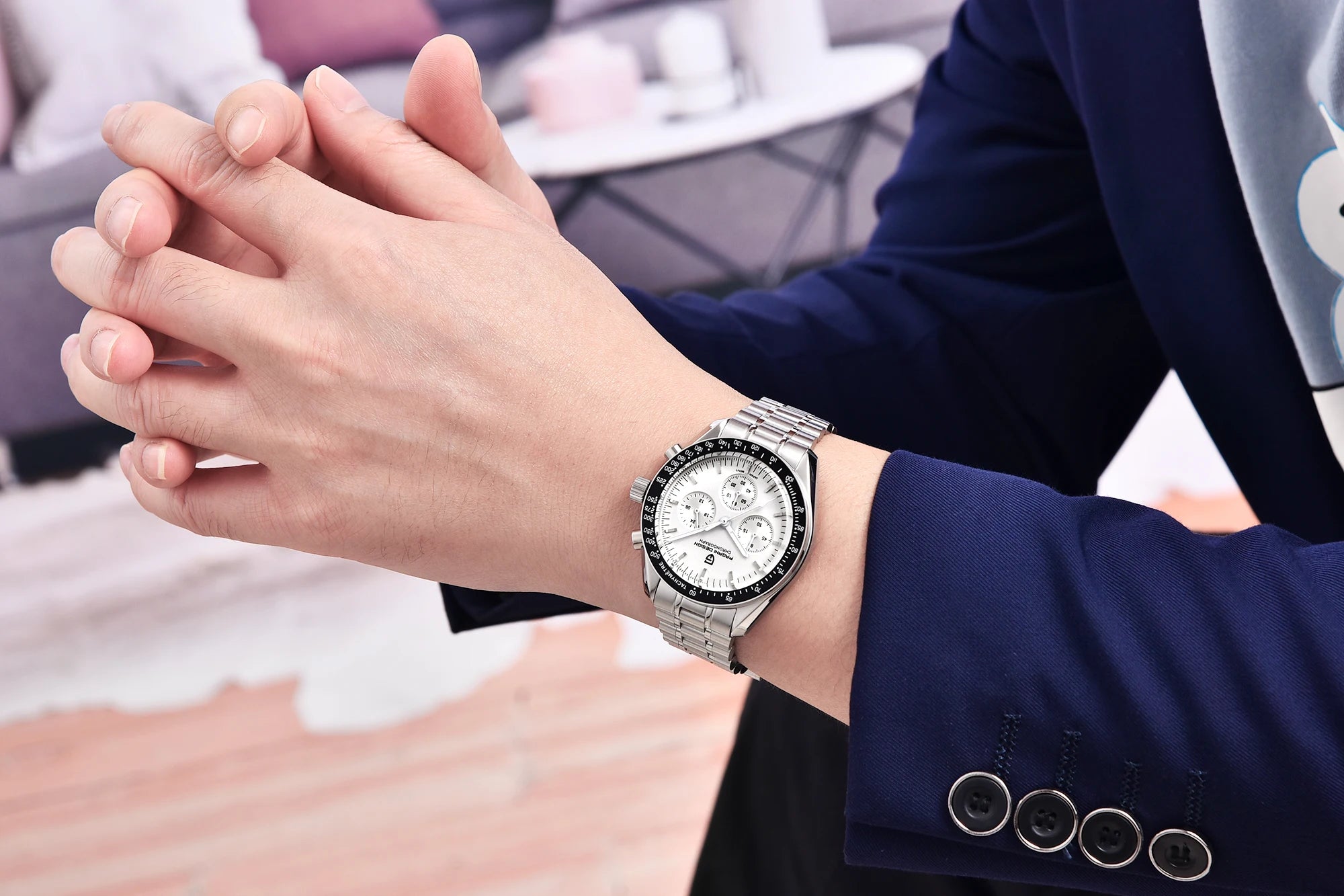 PAGANI DESIGN PD1701 Speedmaster Style Men's Quartz Chronograph VK63 AR Sapphire 18 Variants