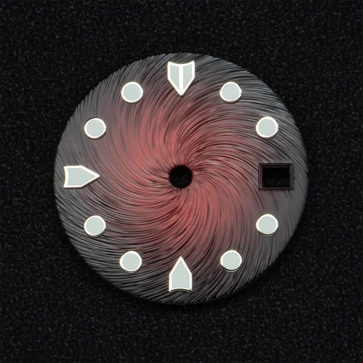 28.5mm S Logo Dial - Blue Luminous for NH35/NH36/4R/7S Movements, 4 Variants