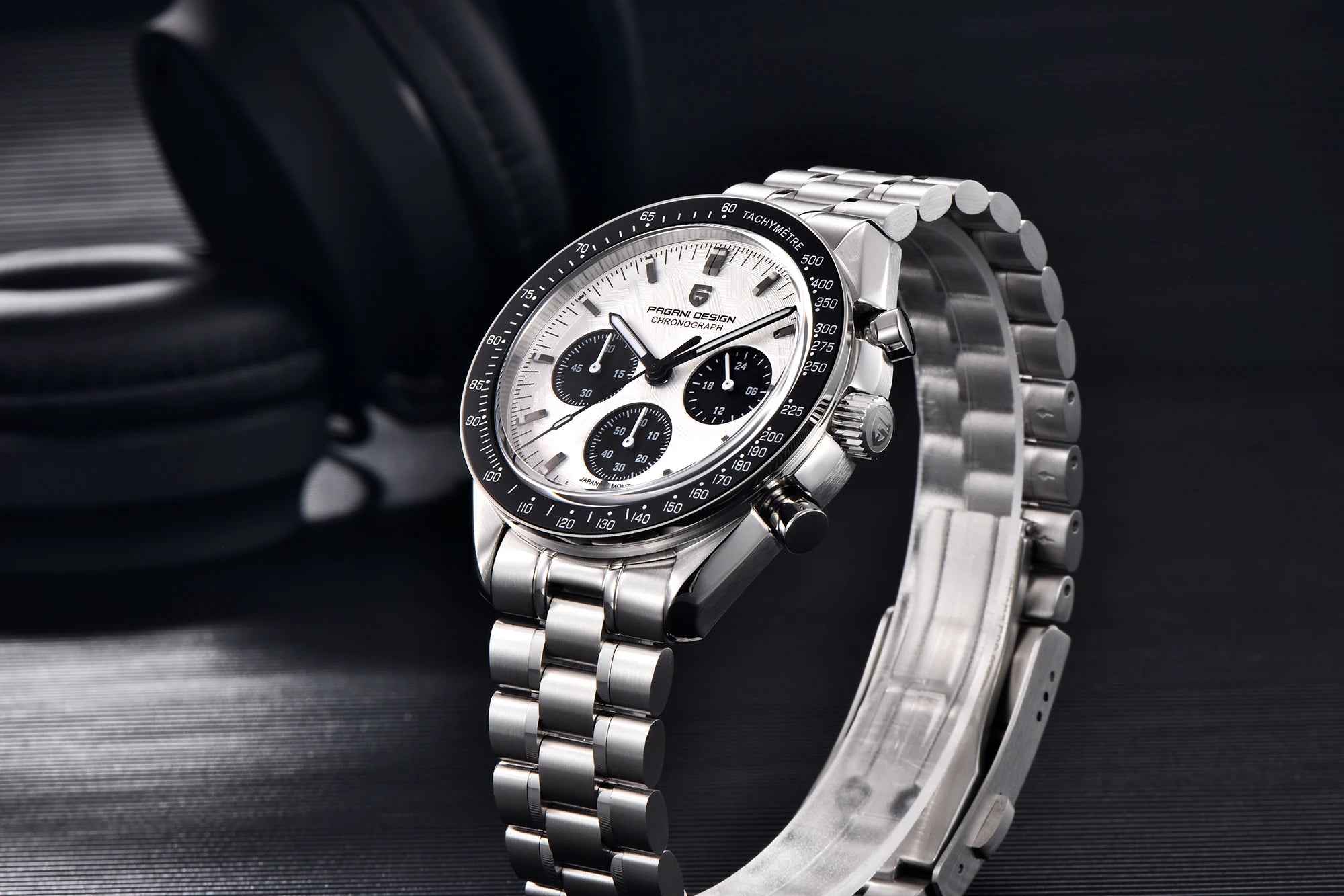 PAGANI DESIGN PD1701 Speedmaster Style Men's Quartz Chronograph VK63 AR Sapphire 18 Variants