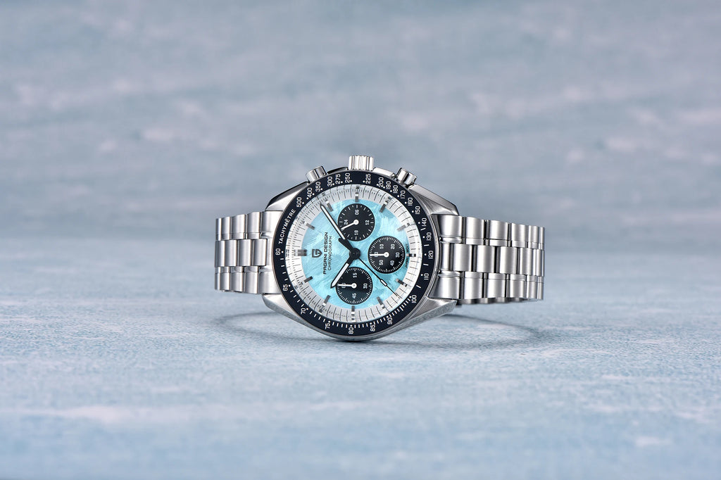 PAGANI DESIGN PD1701 Speedmaster Style Men's Quartz Chronograph VK63 AR Sapphire 18 Variants