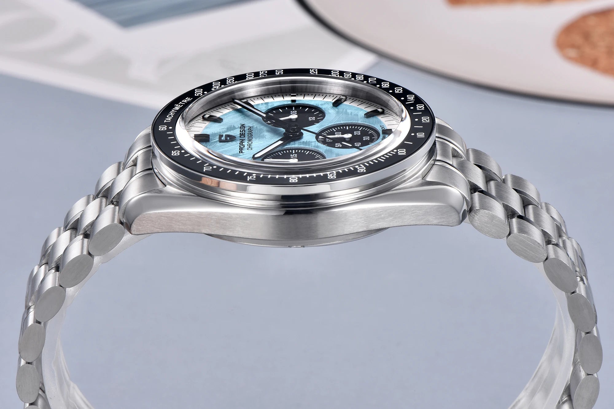 PAGANI DESIGN PD1701 Speedmaster Style Men's Quartz Chronograph VK63 AR Sapphire 18 Variants