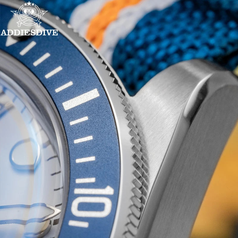 ADDIESDIVE 39mm Automatic Dive Watch - NH35 Movement 200M Sapphire BGW9 Lume