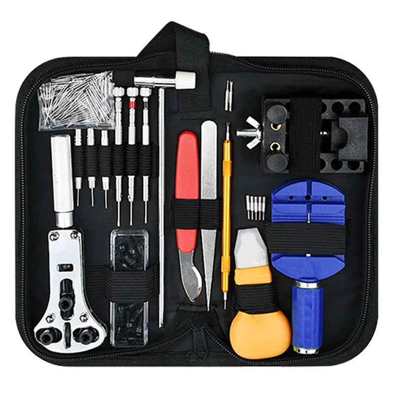147-Piece Watch Repair Tool Kit - Complete Set for Battery, Strap, Maintenance