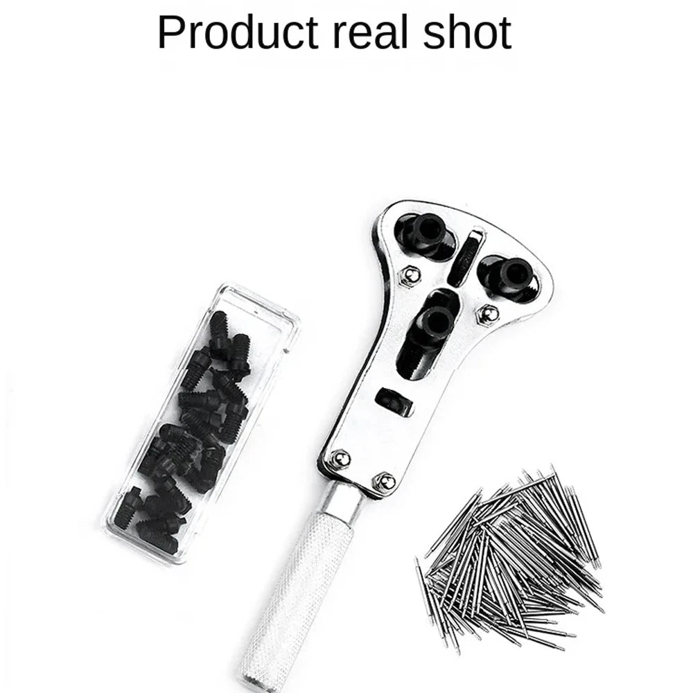 147-Piece Watch Repair Tool Kit - Complete Set for Battery, Strap, Maintenance