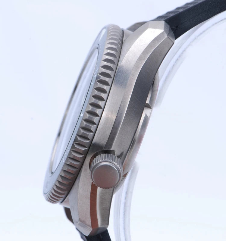 HEIMDALLR Titanium MM300 Diving Watch Sapphire Crystal 30Bar Warterproof C3 Luminous NH35 Automatic Mechanical 42mm Men Watch