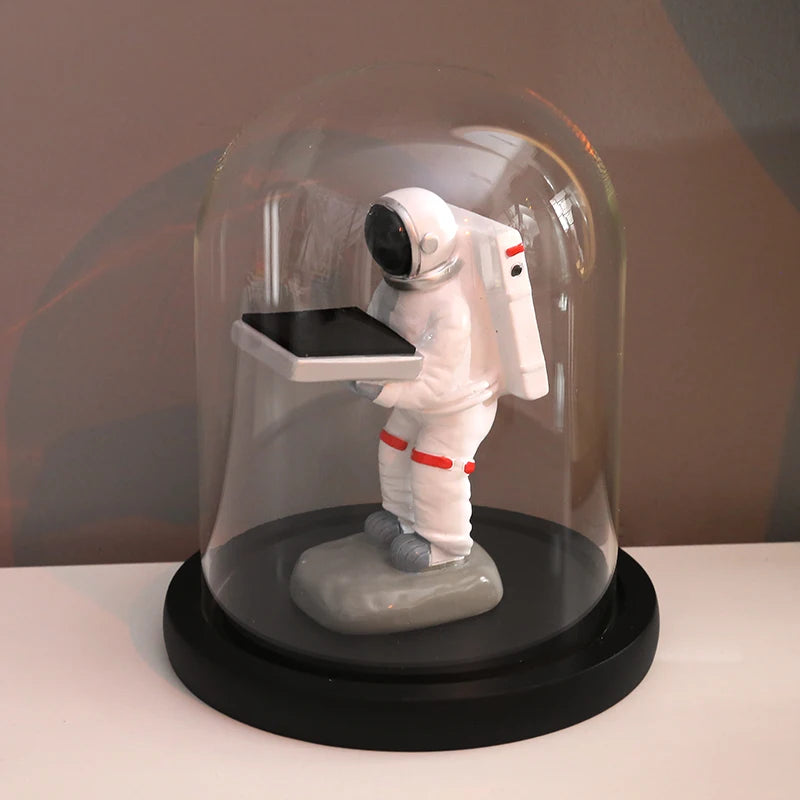 Creative Astronaut Spaceman Watch Stand - Decorative Display Tray & Jewelry Organizer