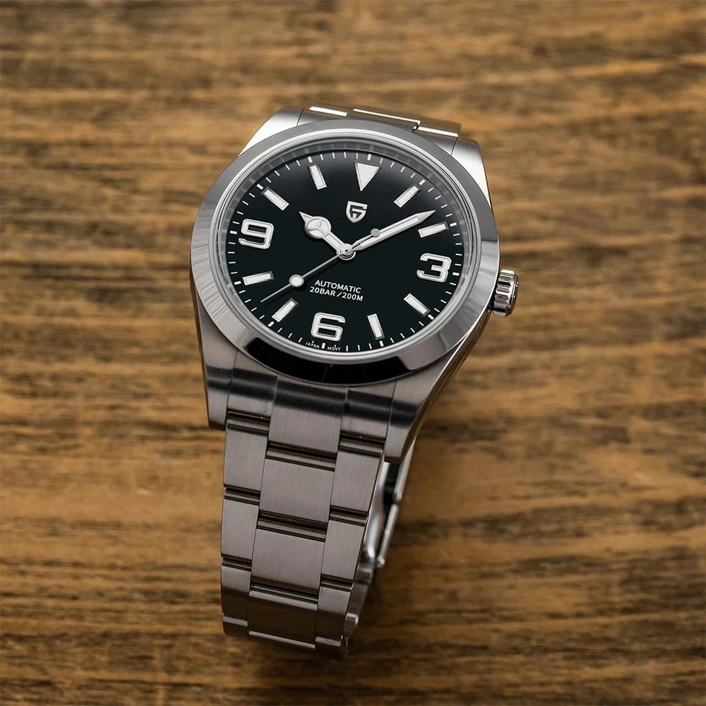 PAGANI 40MM Explorer, Air King Style Men Mechanical Wristwatch