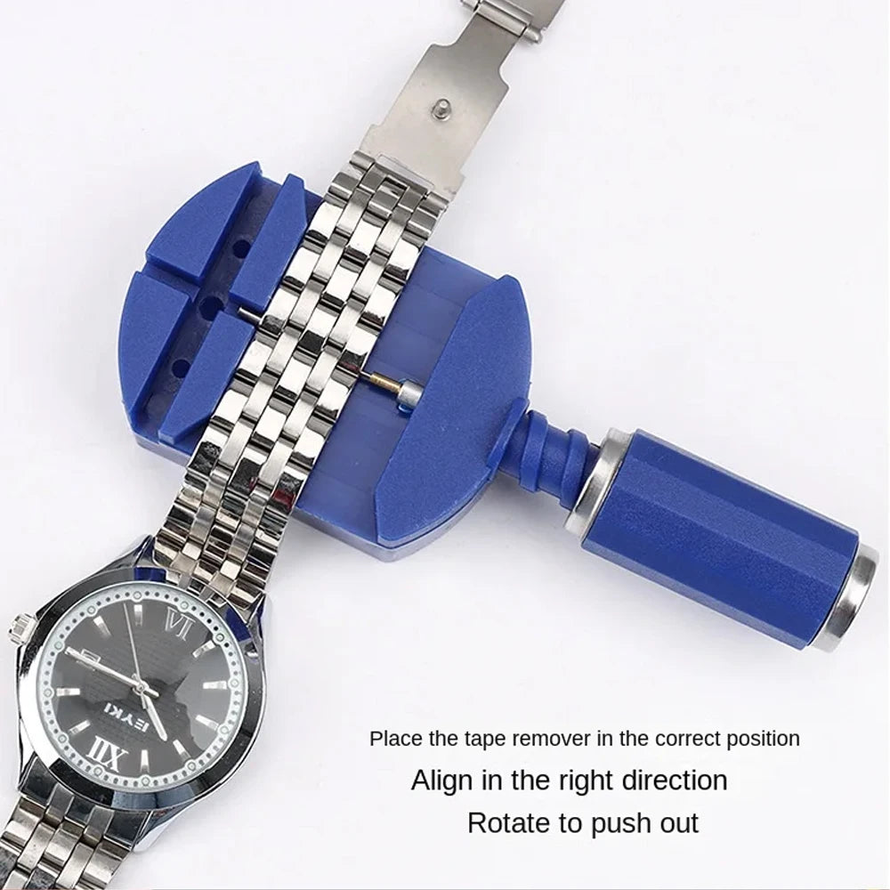 147-Piece Watch Repair Tool Kit - Complete Set for Battery, Strap, Maintenance