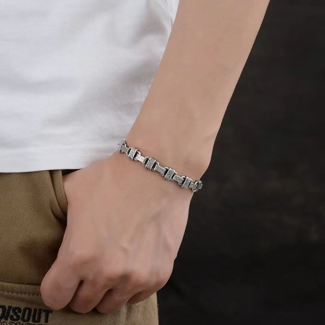 925 Sterling Silver 6MM Vintage Bracelet - 120 Variants Men's Women's