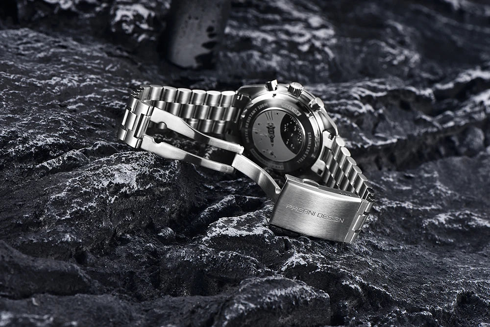 PAGANI DESIGN PD1701 Speedmaster Style Men's Quartz Chronograph VK63 AR Sapphire 18 Variants