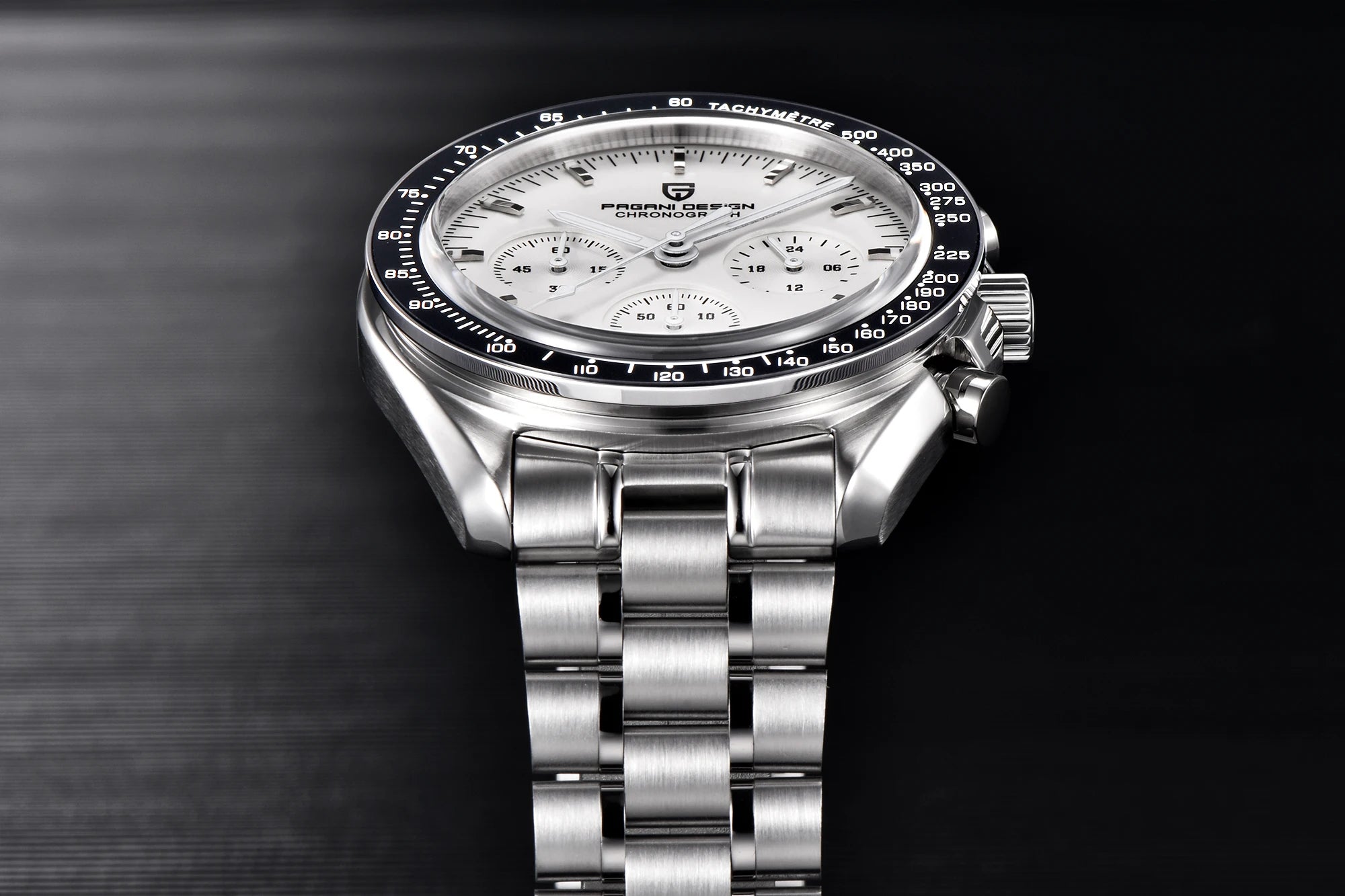 PAGANI DESIGN PD1701 Speedmaster Style Men's Quartz Chronograph VK63 AR Sapphire 18 Variants