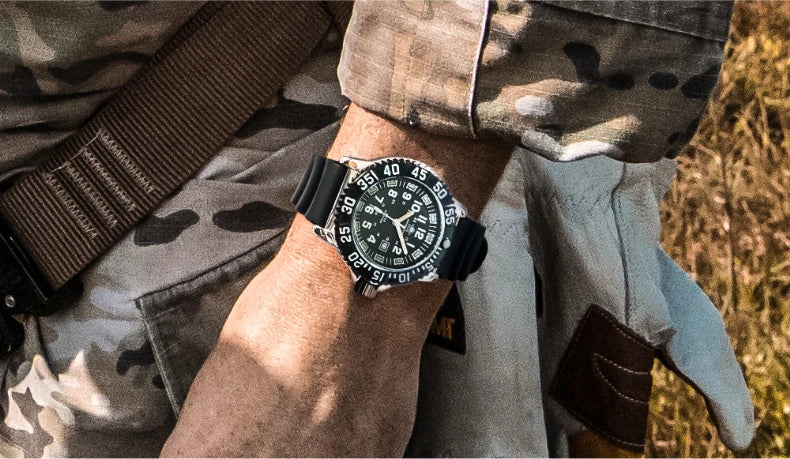 ADDIESDIVE MY-050S Military Watch | 50mm Miyota 2115 | Nylon Strap | Tubular Luminous | 50M