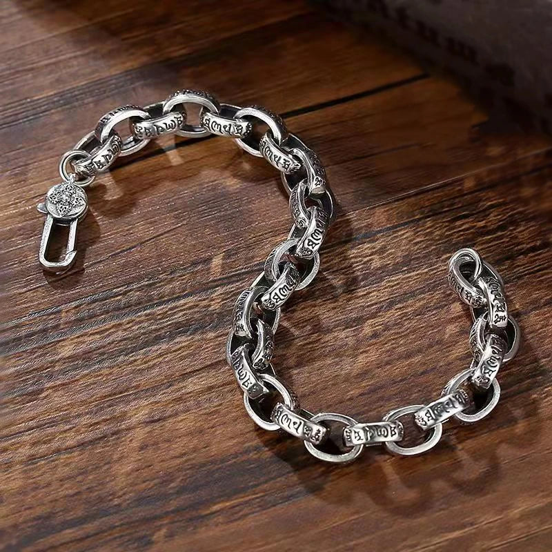 925 Sterling Silver 6MM Vintage Bracelet - 120 Variants Men's Women's