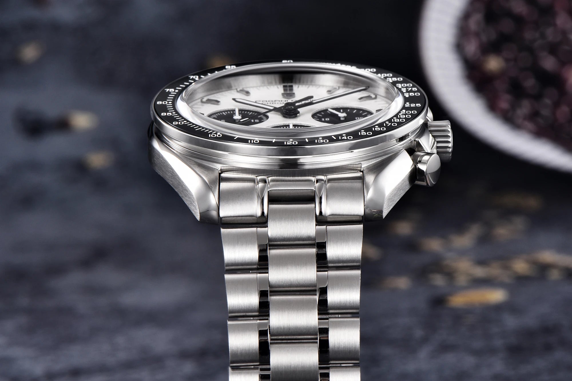 PAGANI DESIGN PD1701 Speedmaster Style Men's Quartz Chronograph VK63 AR Sapphire 18 Variants