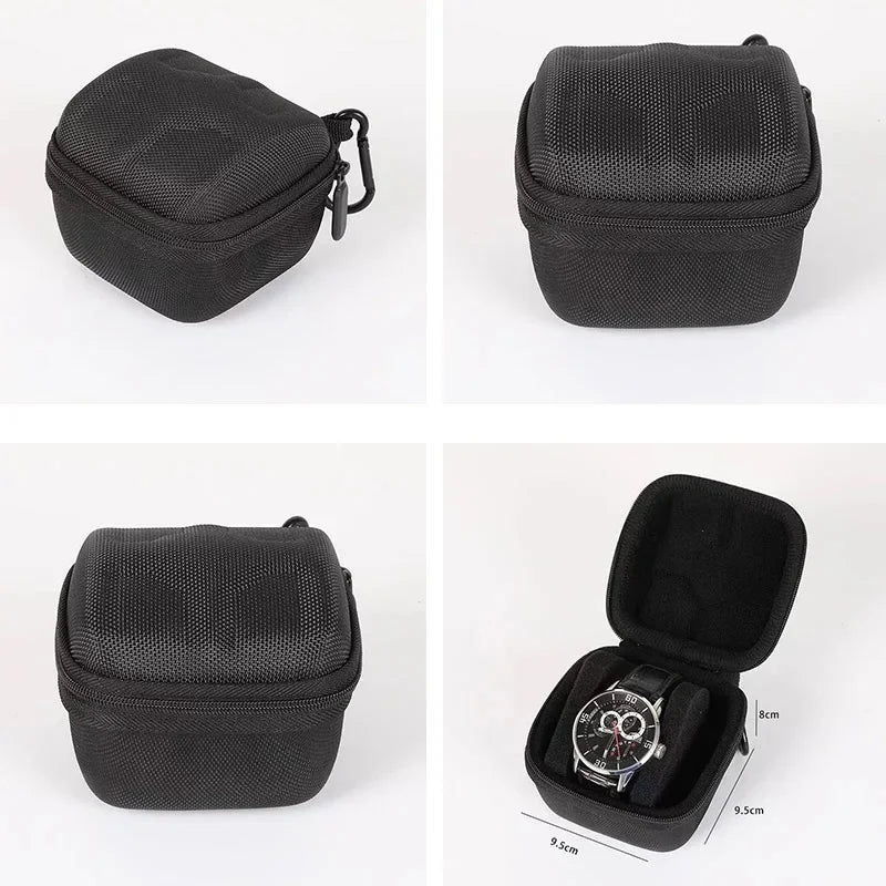 Portable Travel Watch Storage Case - Organizer for Men & Women