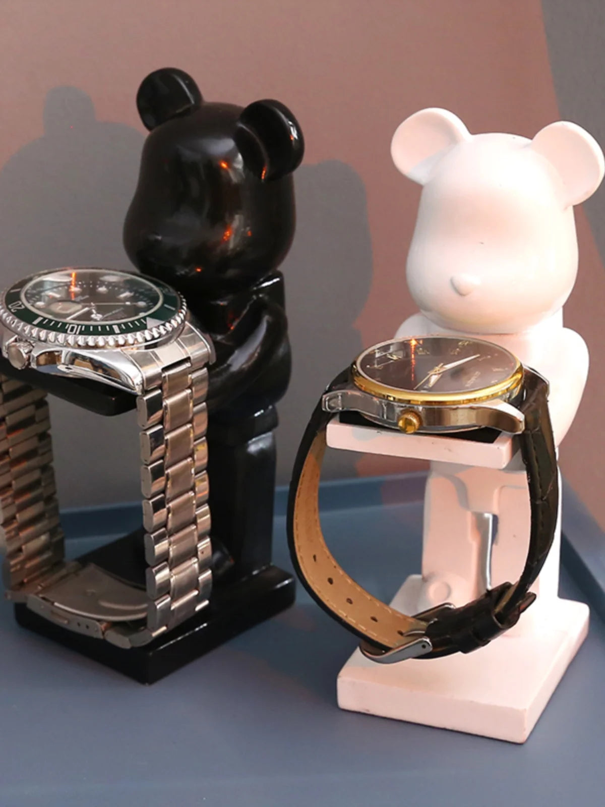 Creative Astronaut Spaceman Watch Stand - Decorative Display Tray & Jewelry Organizer