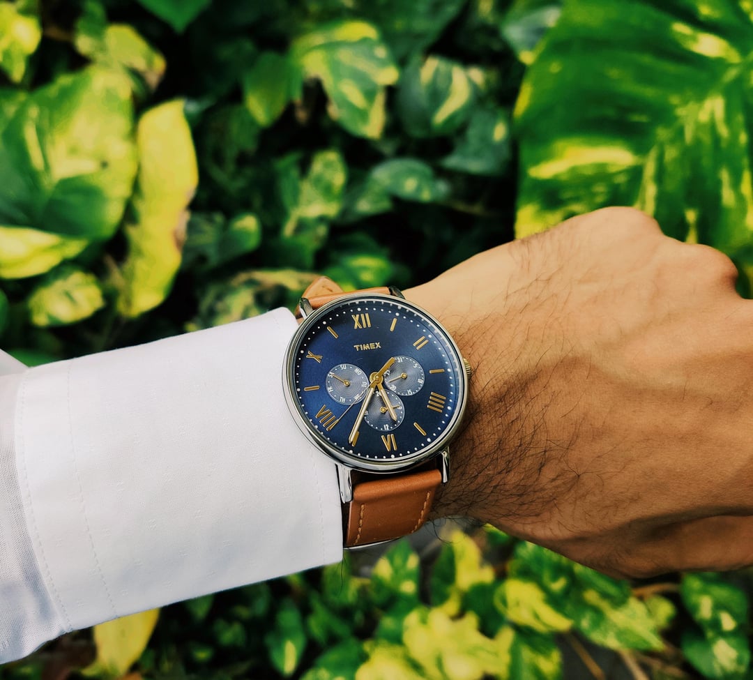 TIMEX Southview 41mm Multifunction Watch - TW2R29100 Chronograph Leather Strap